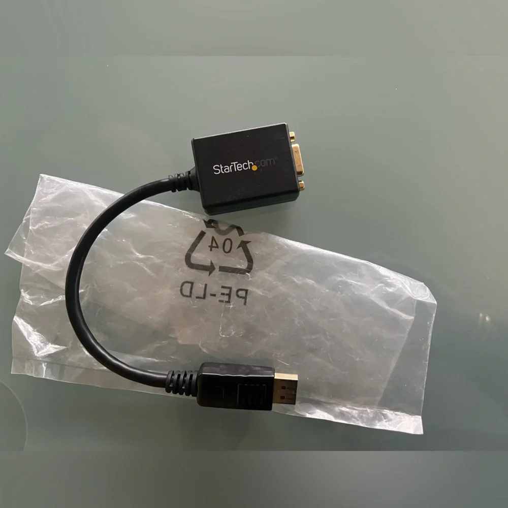 NEW StarTech DP2VGA2 Displayport To VGA Video Converter for Computer TV Monitor